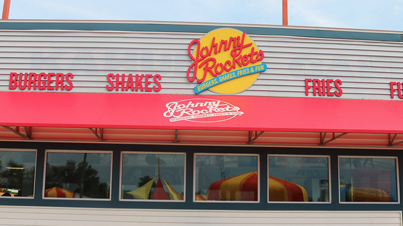Johnny Rockets restaurant