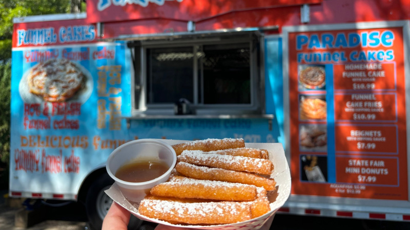 Funnel cake fries