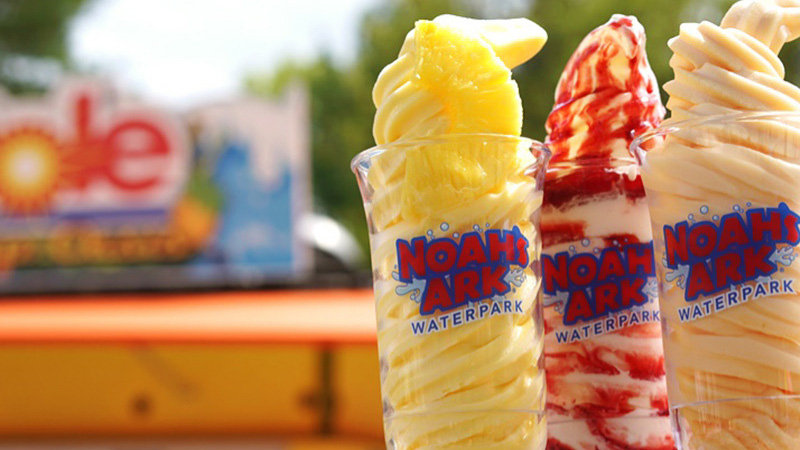 Dole soft serve ice cream